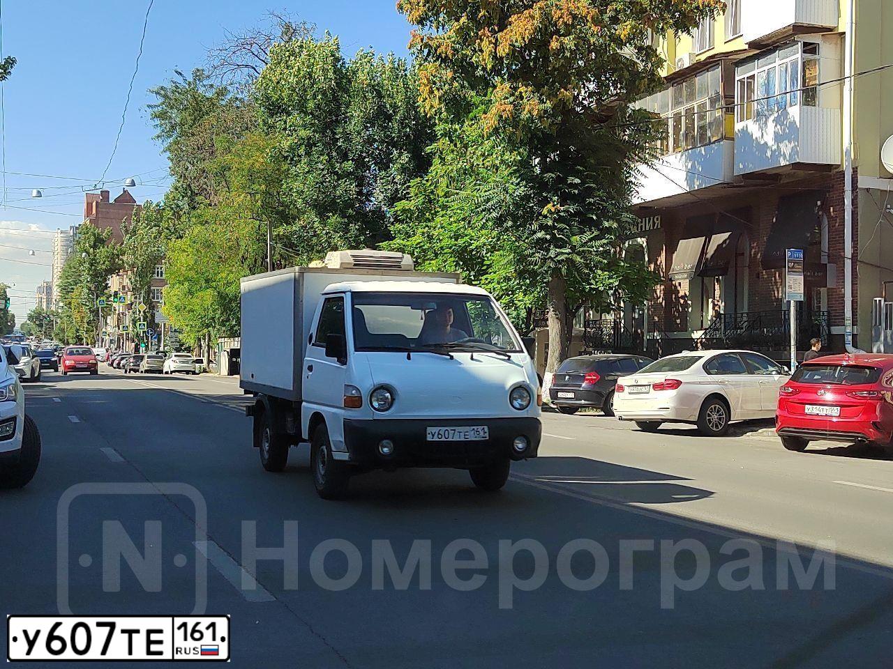 Фото автомобиля TAGAZ PORTER, 2008 — госномер М053НВ161. Цвет: БЕЛЫЙ