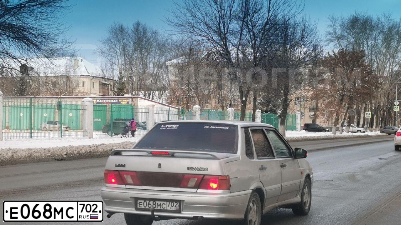 Фото автомобиля LADA 2115, 2006 — госномер Н974СВ702. Цвет: Светло-Серебристый металлик
