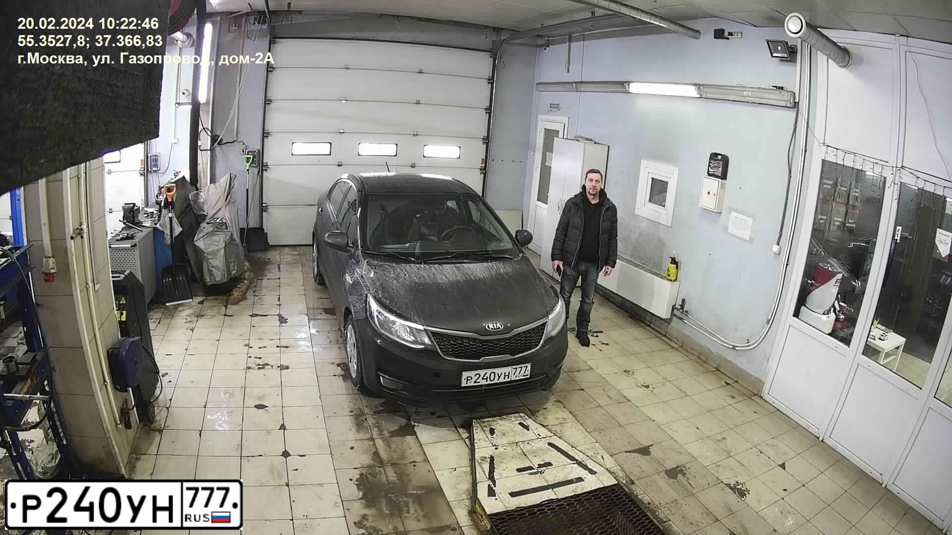 Фото автомобиля KIA RIO, 2016 — госномер А630УМ790. Цвет: ЧЕРНЫЙ