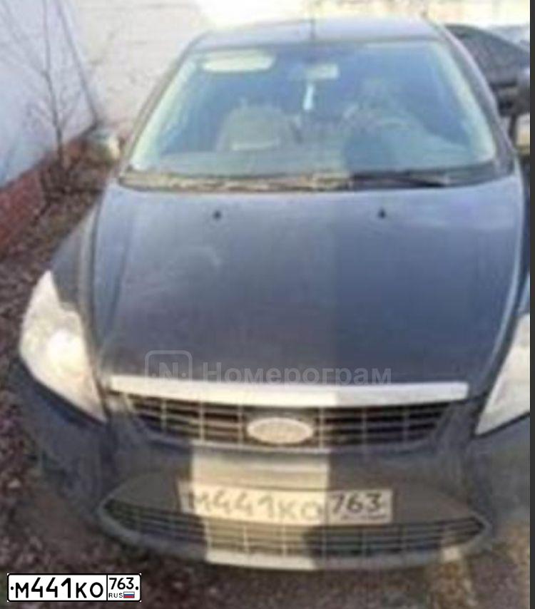 Фото автомобиля FORD FOCUS, 2008 — госномер А113АР163. Цвет: ЧЕРНЫЙ