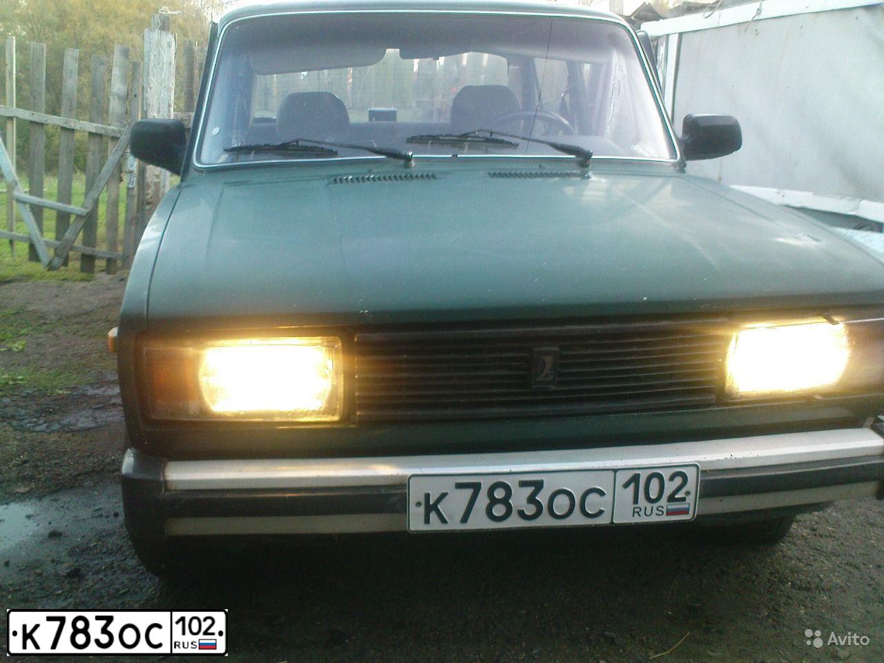 Фото автомобиля LADA 2105, 1999 — госномер К783ОС102. Цвет: ЗЕЛЕНЫЙ