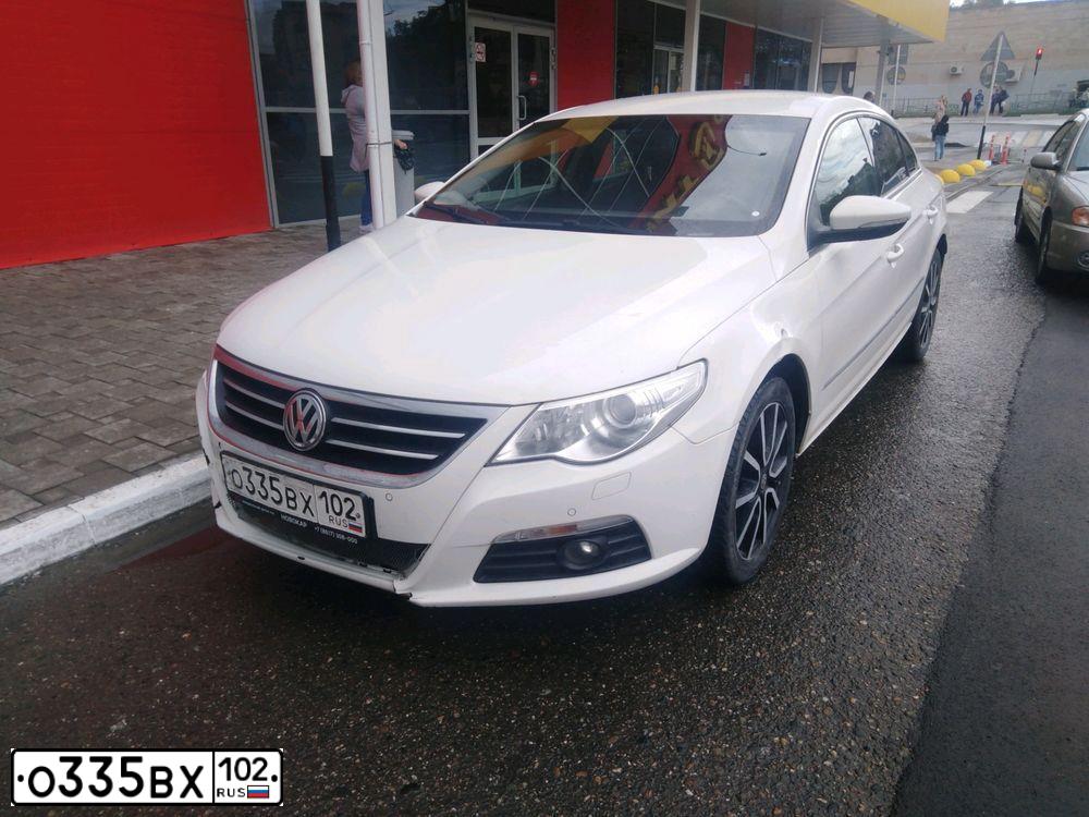 Фото автомобиля VOLKSWAGEN PASSAT, 2012 — госномер О335ВХ102. Цвет: БЕЛЫЙ
