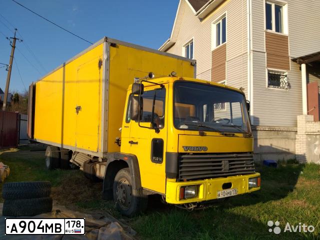 Фото автомобиля VOLVO SERIE FL /4X2/, 1992 — госномер Т397РН799. Цвет: ЖЁЛТЫЙ