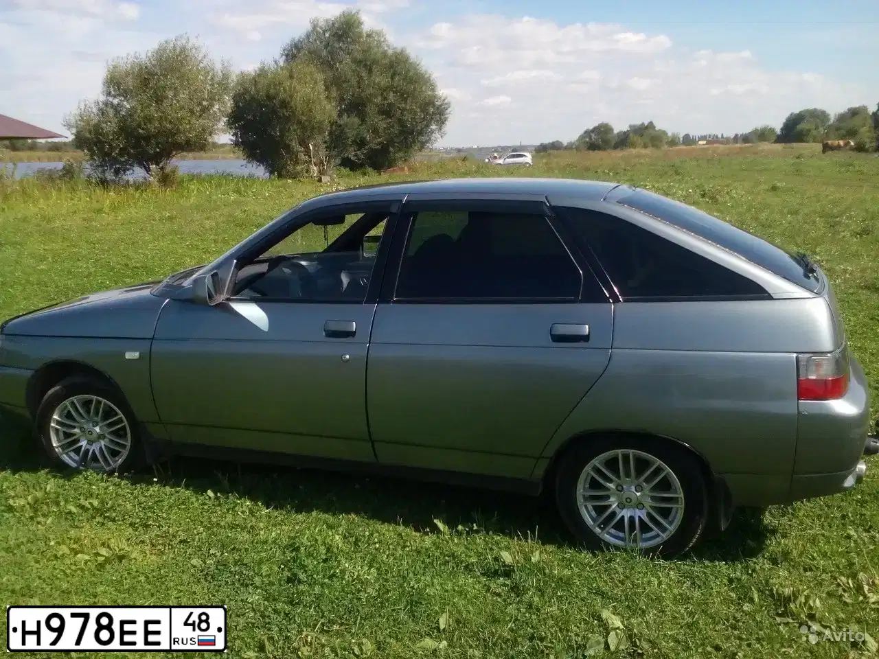 Фото автомобиля LADA 2112, 2006 — госномер С489ВН68. Цвет: СРЕДНИЙ СЕРО-ЗЕЛЕН МЕТ