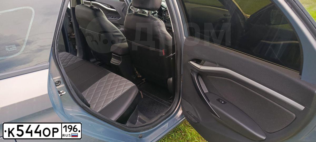 Фото автомобиля LADA VESTA, 2019 — госномер К544ОР196. Цвет: СЕРО-ГОЛУБОЙ