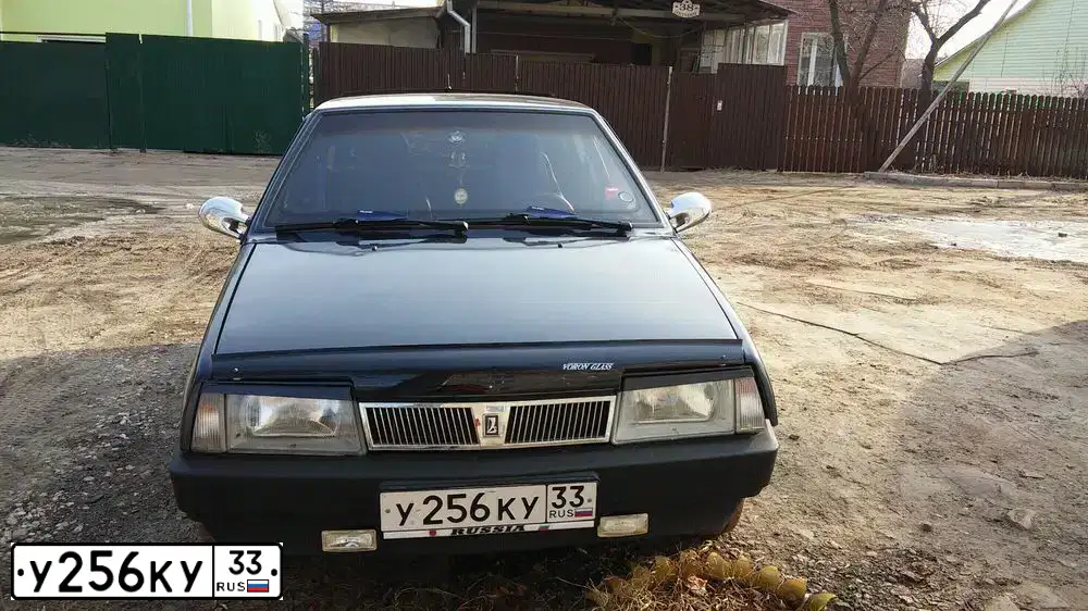 Фото автомобиля LADA 2109, 1995 — госномер Х756УВ152. Цвет: синий