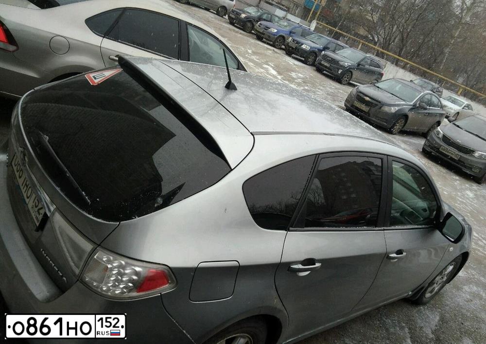 Фото автомобиля SUBARU IMPREZA, 2008 — госномер Т738ХК152. Цвет: СВЕТЛО-СЕРЫЙ