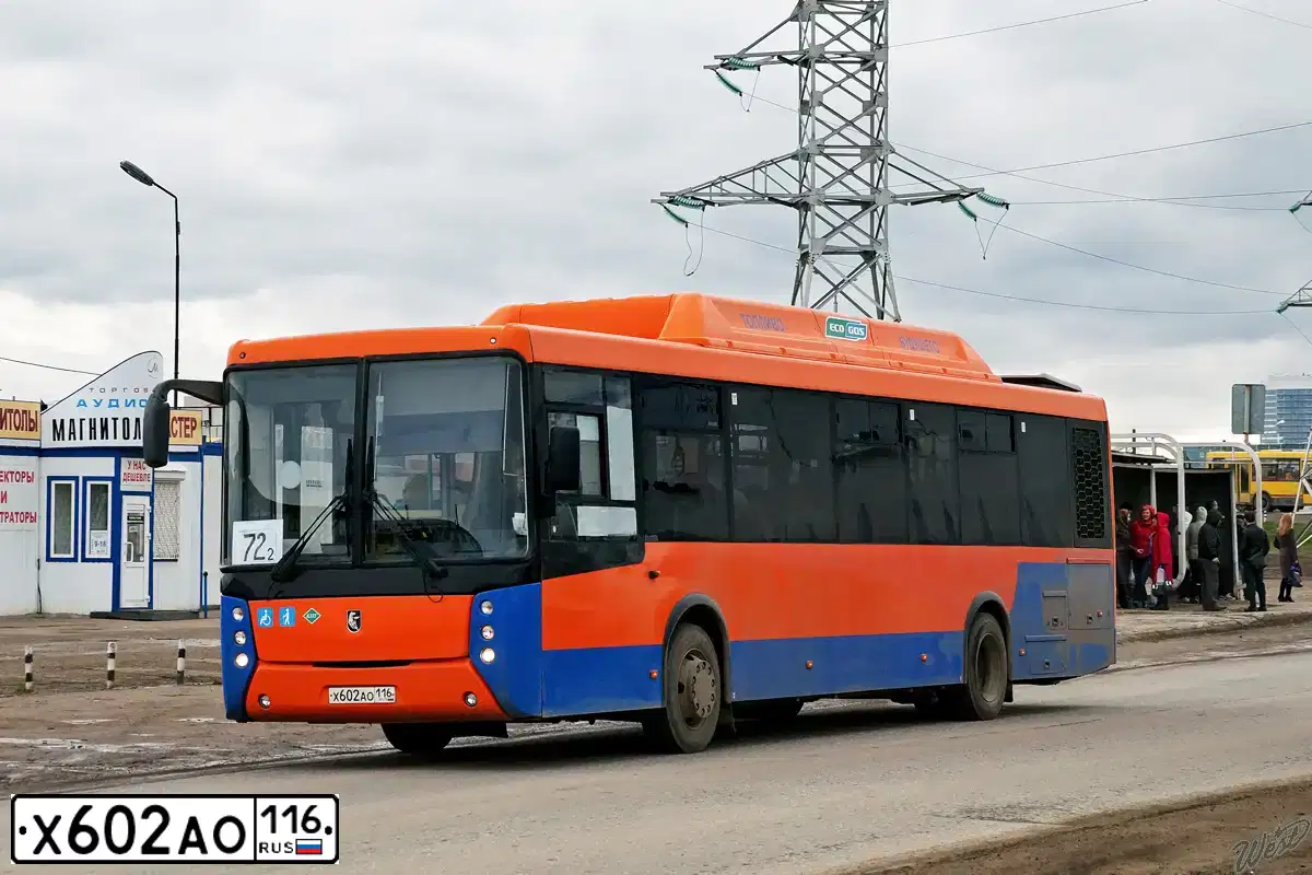 Фото автомобиля NEFAZ 5299 /KAMAZ 5297 4X2/, 2015 — госномер А197МЕ155. Цвет: Оранжевый