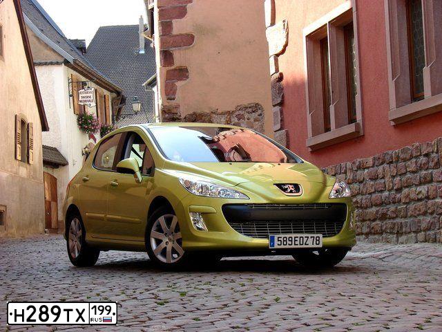 Фото автомобиля PEUGEOT 308, 2009 — госномер Н289ТХ199. Цвет: ТЕМНО-СЕРЫЙ
