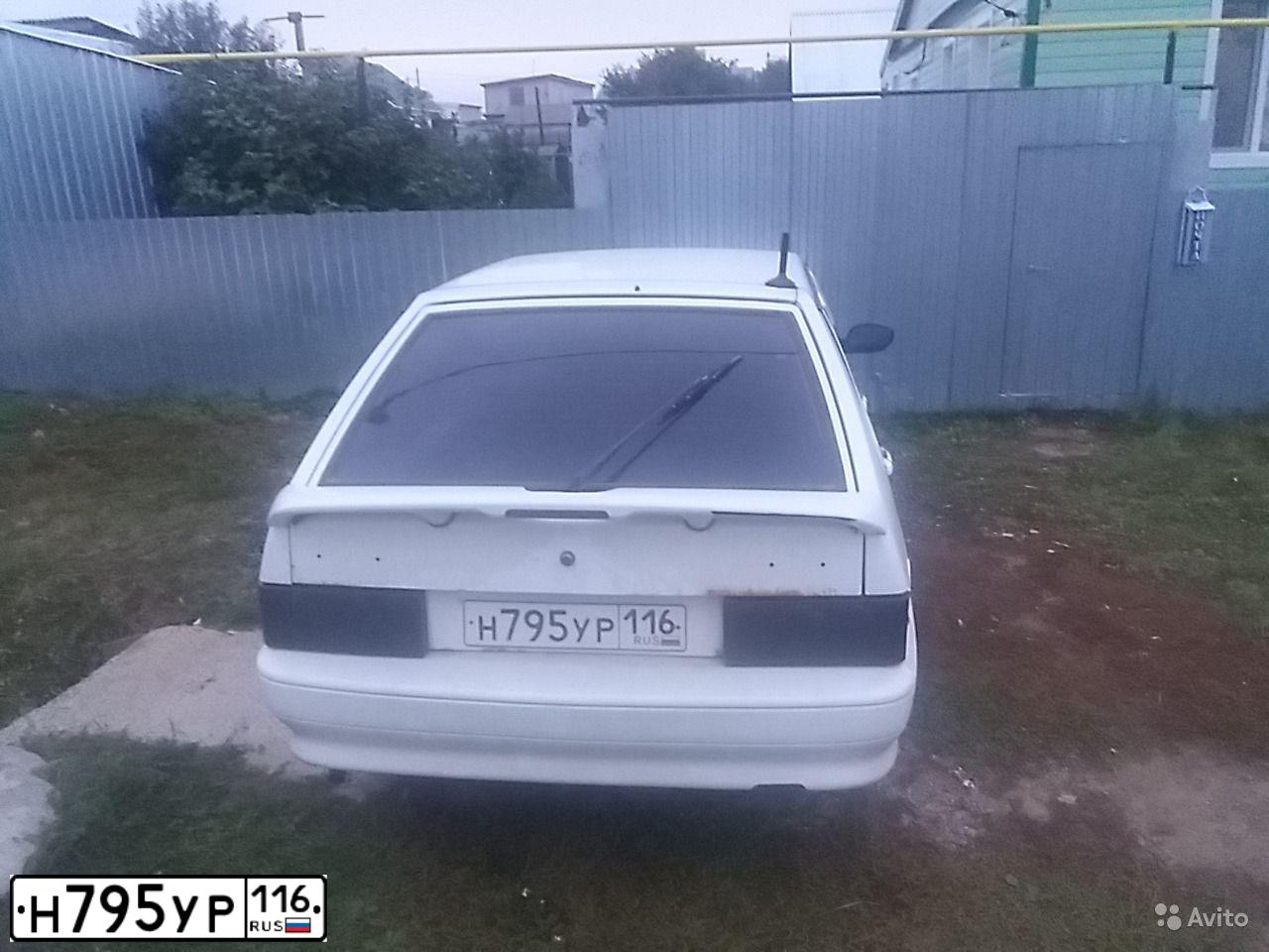 Фото автомобиля LADA 2114, 2011 — госномер У298ВС550. Цвет: Белый