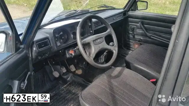 Фото автомобиля LADA 2105, 2004 — госномер Н623ЕК59. Цвет: Сине-зеленый
