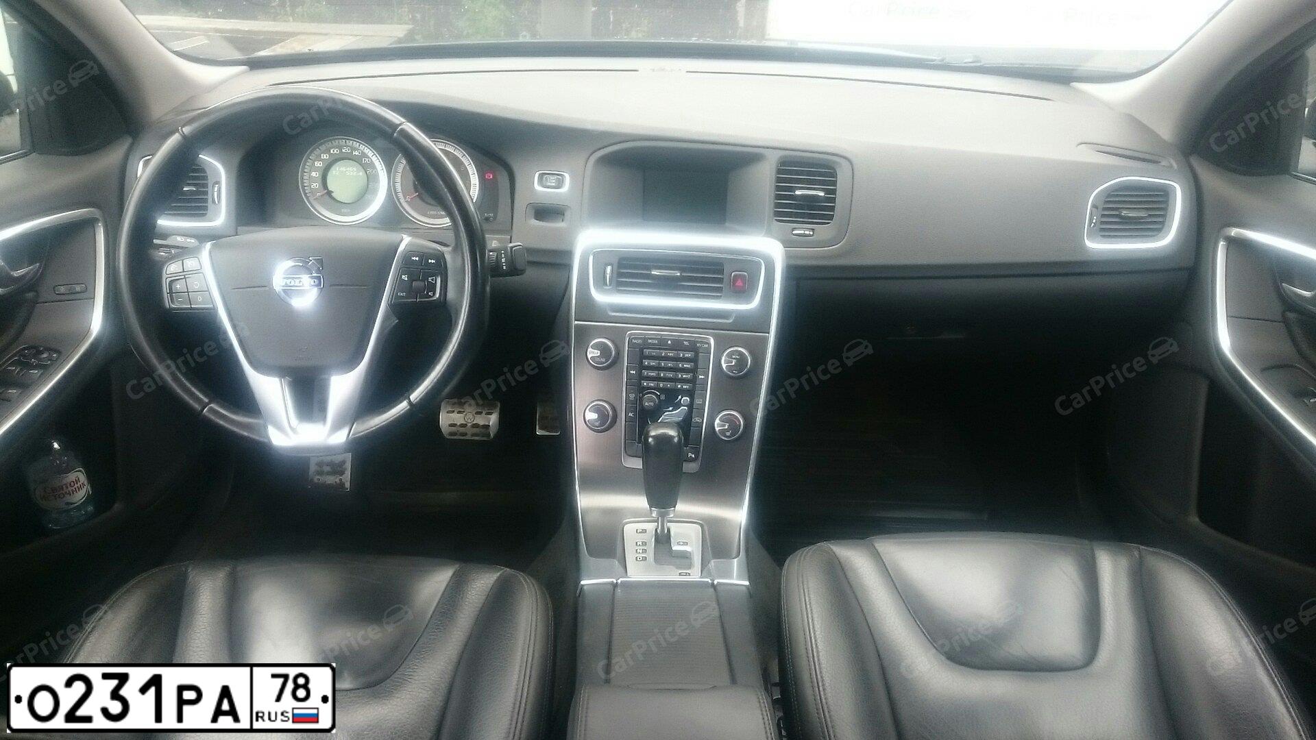 Фото автомобиля VOLVO S60, 2011 — госномер А738УВ198. Цвет: ЧЕРНЫЙ