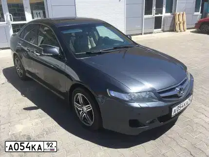 Фото автомобиля ХОНДА ACCORD 2.0, 2006 — госномер Н966МХ82. Цвет: Серый