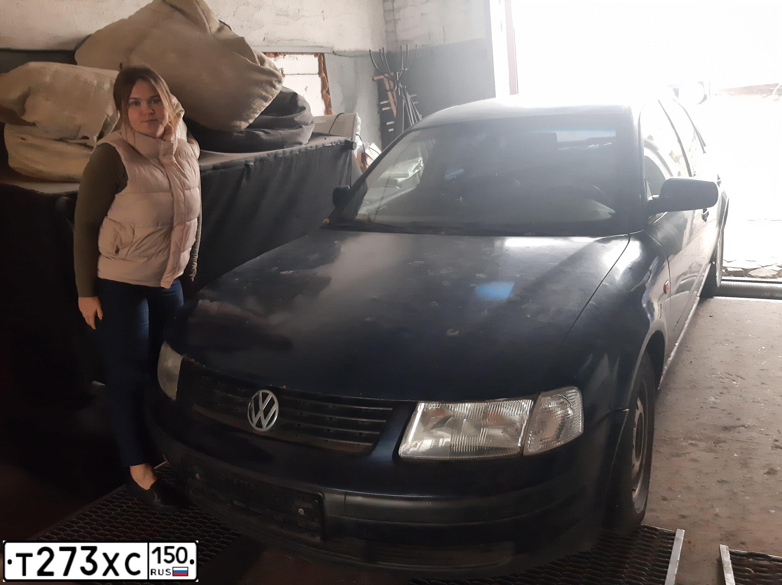 Фото автомобиля VOLKSWAGEN PASSAT, 1997 — госномер Т484АТ79