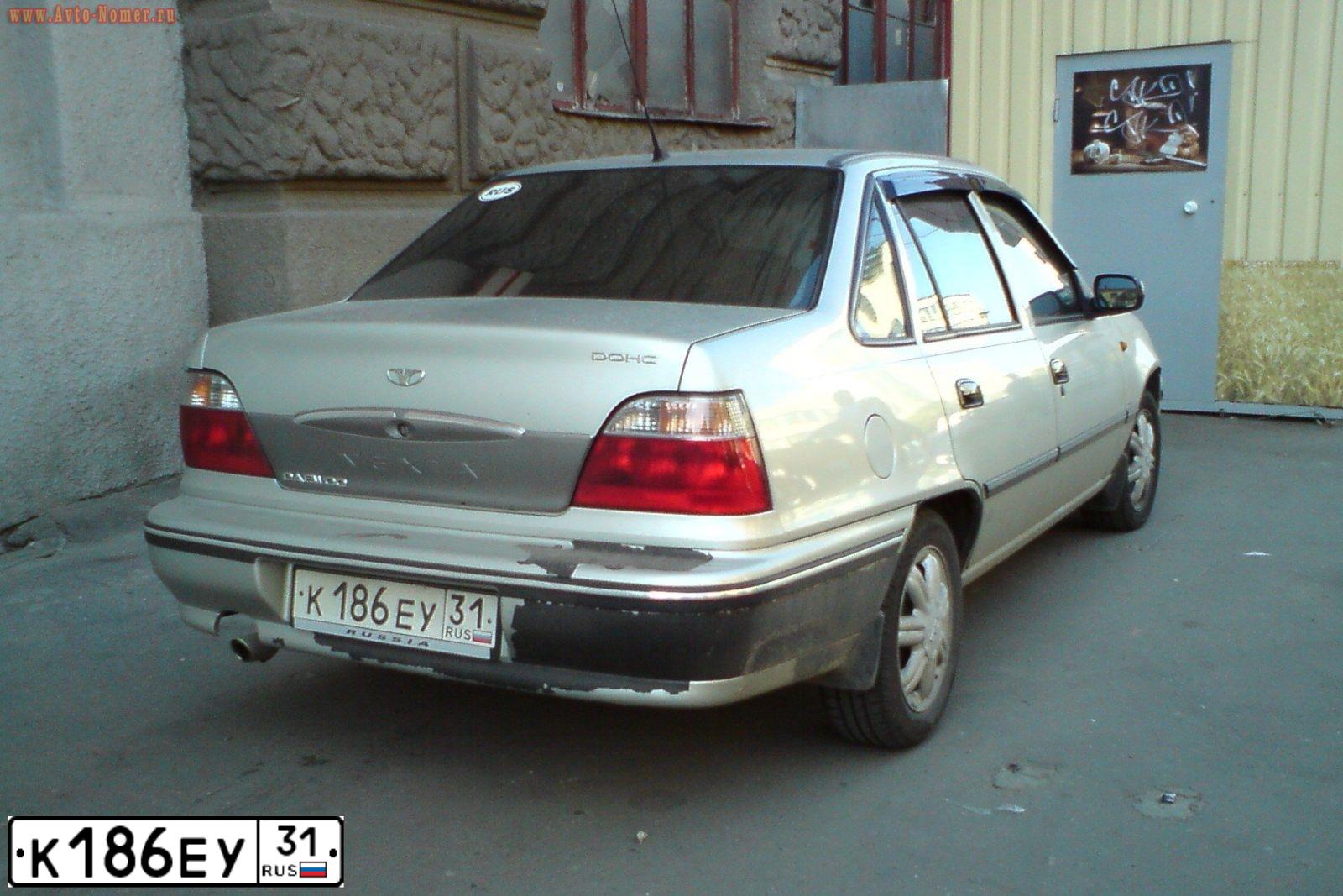 Фото автомобиля DAEWOO O NEXIA, 2007 — госномер В066ВЕ136. Цвет: СЕРЕБРИСТЫЙ