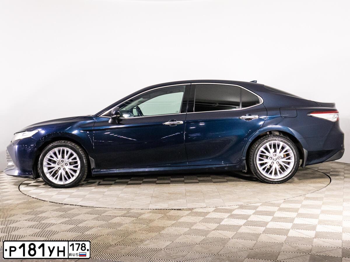 Фото автомобиля TOYOTA CAMRY, 2007 — госномер Т204ОН124. Цвет: СЕРЫЙ