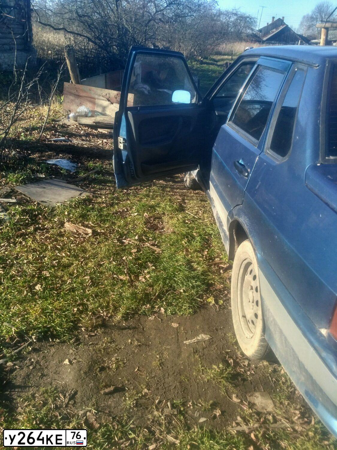 Фото автомобиля LADA 2115 SAMARA, 2005 — госномер У264КЕ76. Цвет: Сине-зеленый