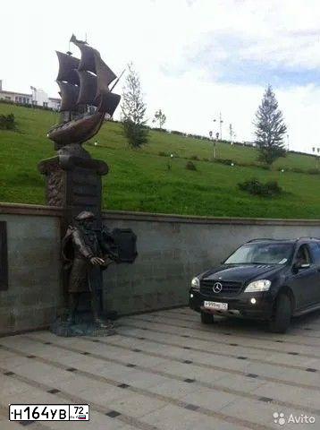 Фото автомобиля MERCEDES-BENZ ML350, 2006 — госномер Н435МК138