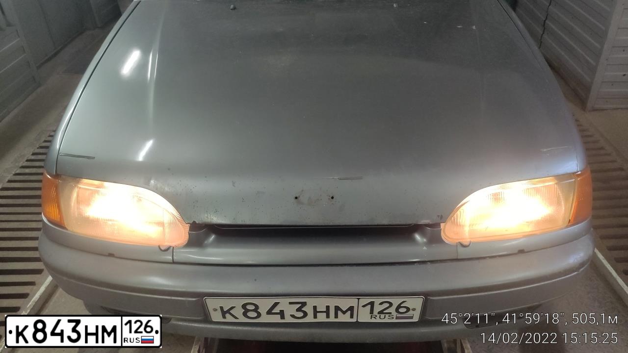 Фото автомобиля LADA 2114 SAMARA, 2007 — госномер К843НМ126. Цвет: СРЕДНИЙ СЕРО-ЗЕЛЕНЫЙ МЕТ.