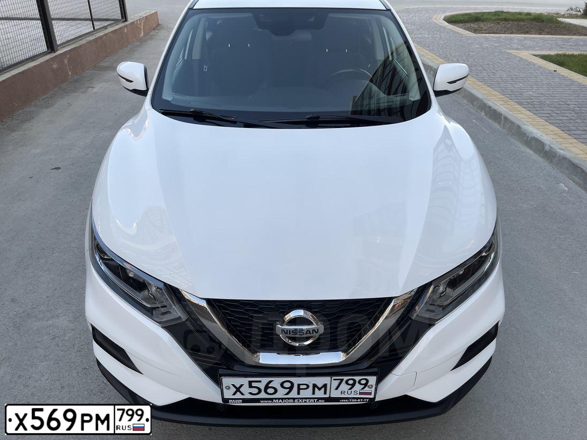 Фото автомобиля NISSAN QASHQAI С ДВИГАТЕЛЕМ МR20 И ПЕРЕДНИМ ПРИВОД, 2019 — госномер Р648АС82. Цвет: Белый