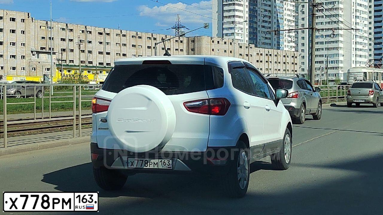 Фото автомобиля FORD ECOSPORT, 2017 — госномер К377ЕА156