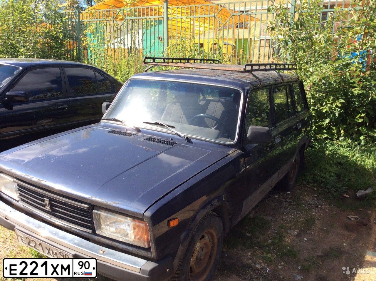 Фото автомобиля LADA 2104, 2005 — госномер Е221ХМ90. Цвет: СИНИЙ