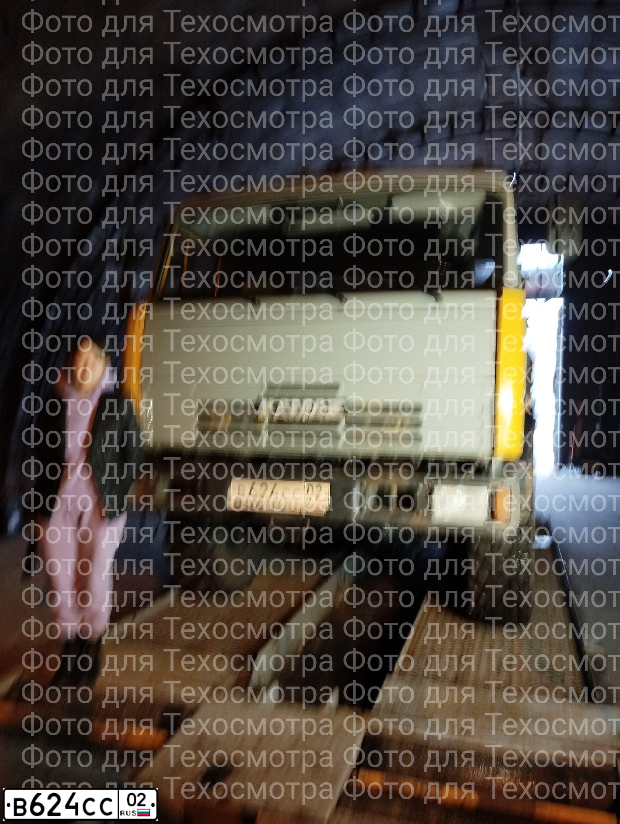 Фото автомобиля KAMAZ 4310 /6X6/, 2000 — госномер В624СС02. Цвет: СВЕТЛО ДЫМЧАТЫЙ