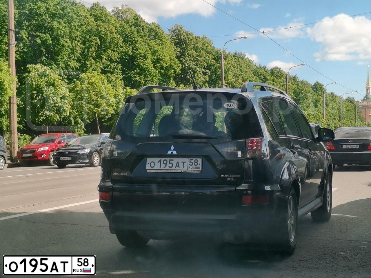 Фото автомобиля MITSUBISHI OUTLANDER, 2012 — госномер С799АХ46