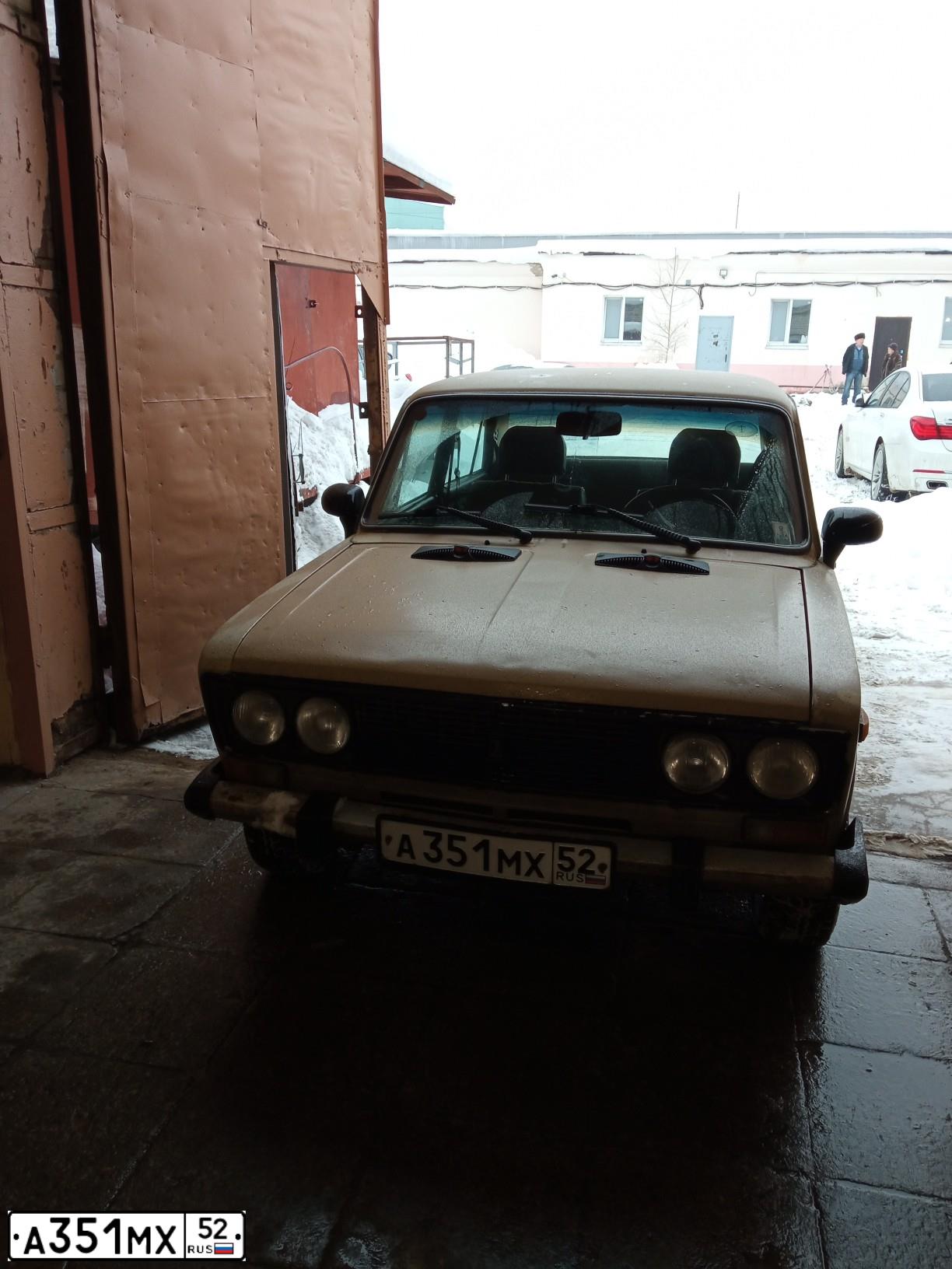 Фото автомобиля LADA 2106, 1989 — госномер А351МХ52. Цвет: ТЕМНО-БЕЖЕВЫЙ