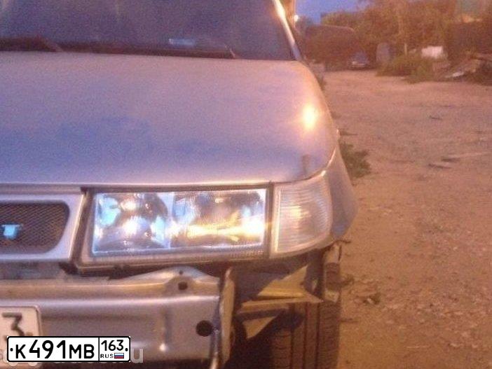 Фото автомобиля LADA 2112, 2008 — госномер К491МВ163. Цвет: Светло-Серебристый металлик