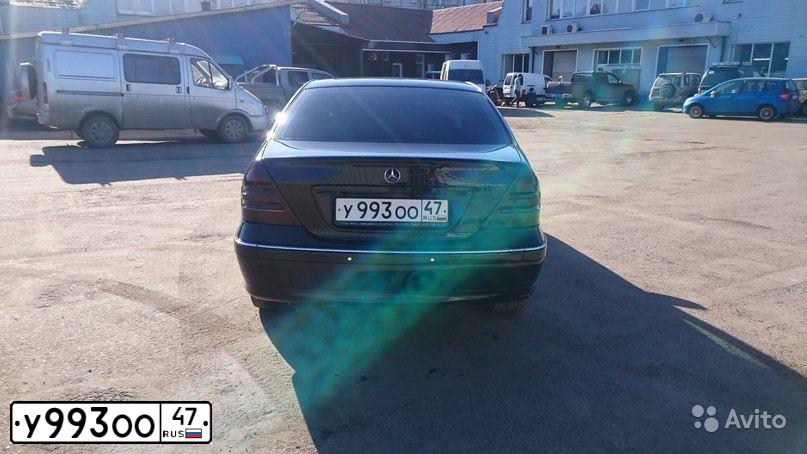 Фото автомобиля MERCEDES C-KLASSE, 2000 — госномер С337КМ198. Цвет: ЧЕРНЫЙ