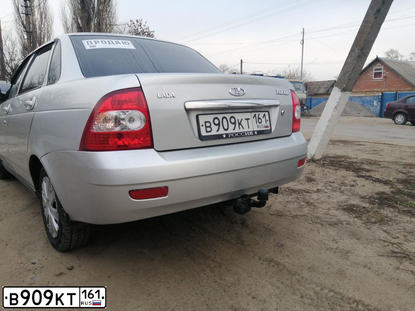 Фото автомобиля LADA 2170 PRIORA, 2007 — госномер В909КТ161. Цвет: СВЕТЛО-СЕРЕБРИСТЫЙ МЕТАЛЛ