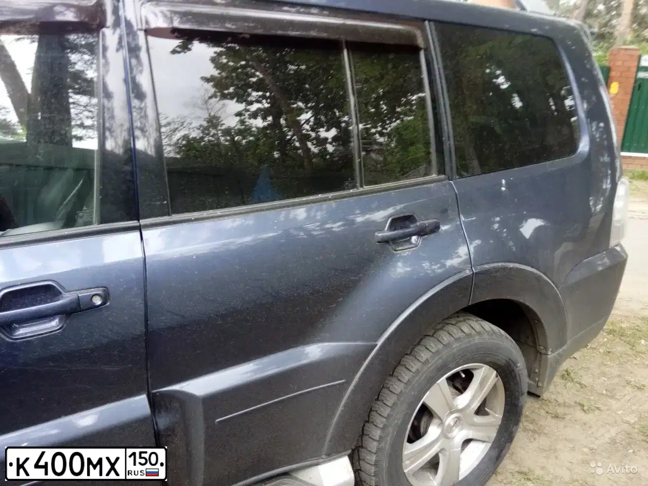 Фото автомобиля MITSUBISHI PAJERO, 2008 — госномер У123АС04. Цвет: СИНИЙ