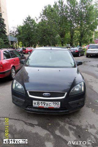 Фото автомобиля FORD FOCUS, 2005 — госномер Т383ЕМ790. Цвет: СИНИЙ ТЕМНЫЙ