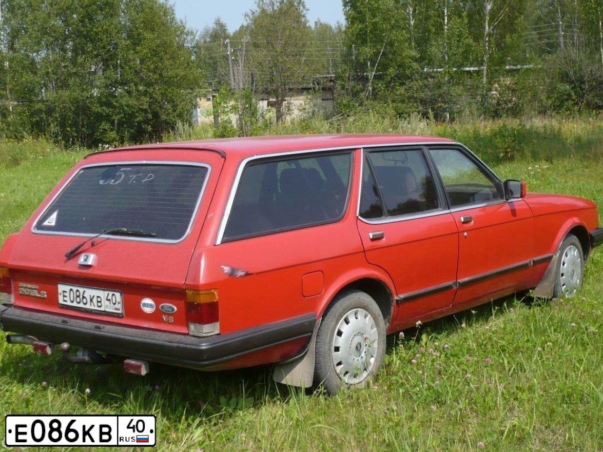 Фото автомобиля FORD GRANADA, 1982 — госномер Т405УВ69