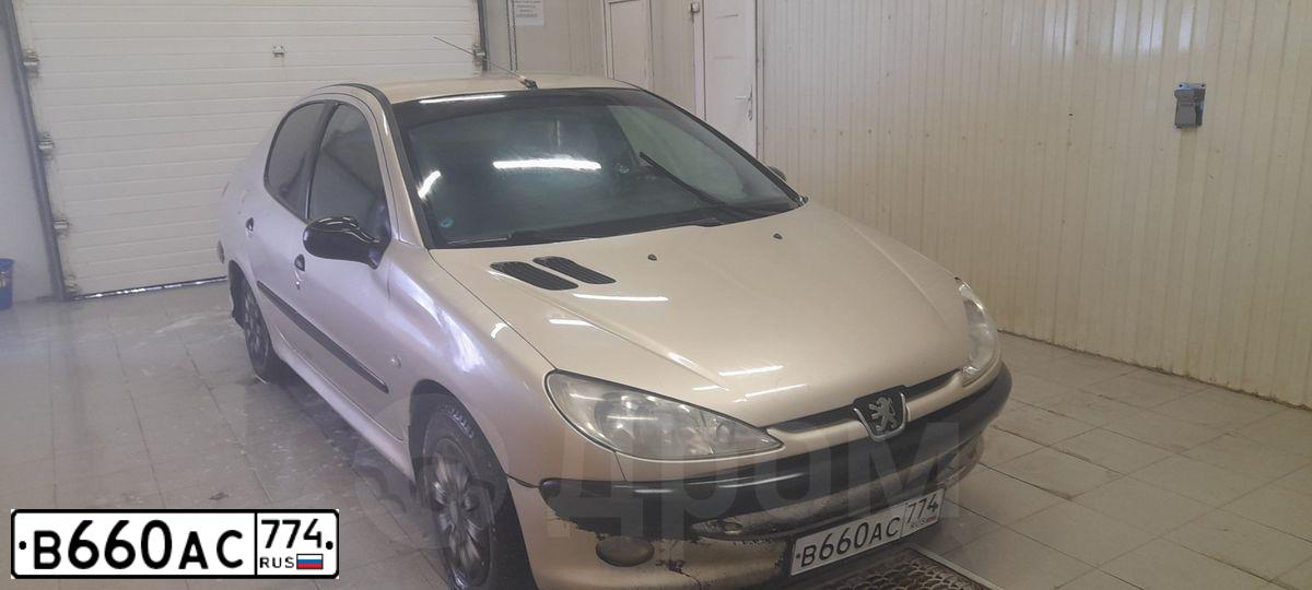 Фото автомобиля PEUGEOT 206, 2007 — госномер К449КХ702. Цвет: СЕРЫЙ