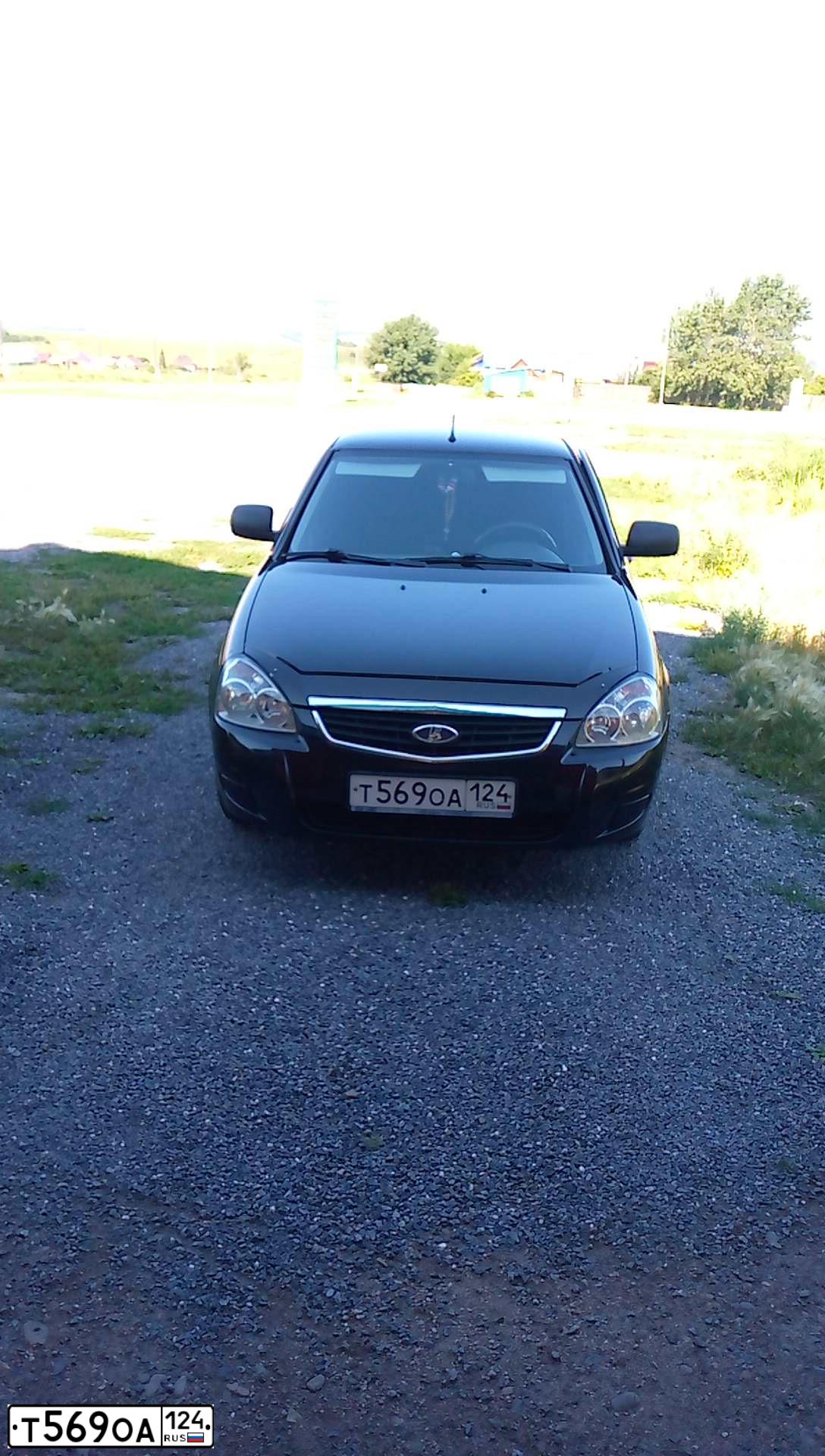 Фото автомобиля LADA 2172 PRIORA, 2013 — госномер О111УВ24. Цвет: СИНЕ-ЧЕРНЫЙ