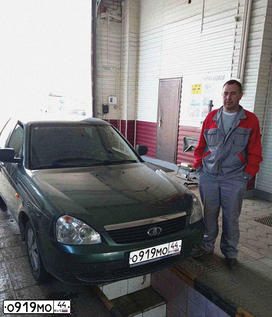 Фото автомобиля LADA PRIORA, 2009 — госномер М271АС76