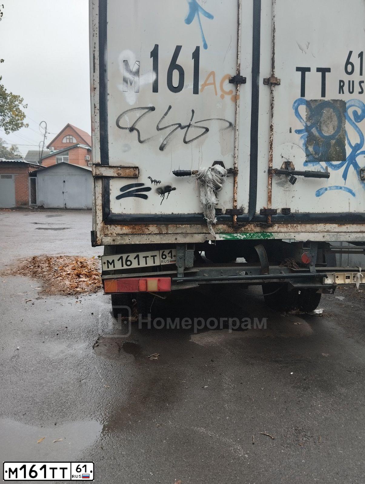 Фото автомобиля GAZ 3302 EL, 1997 — госномер М161ТТ61. Цвет: САФАРИ