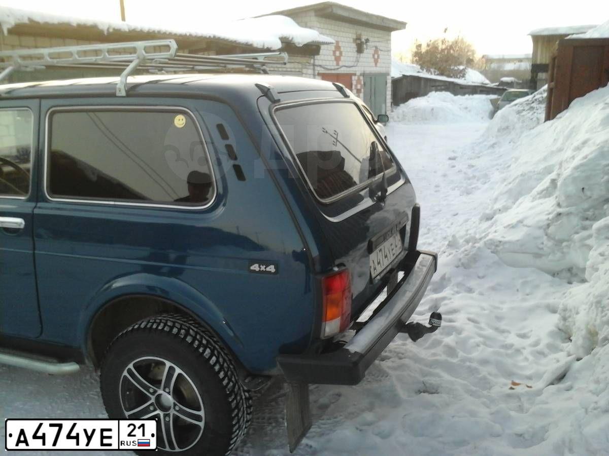 Фото автомобиля LADA 2121 NIVA, 1997 — госномер А474УЕ21. Цвет: МУРЕНА
