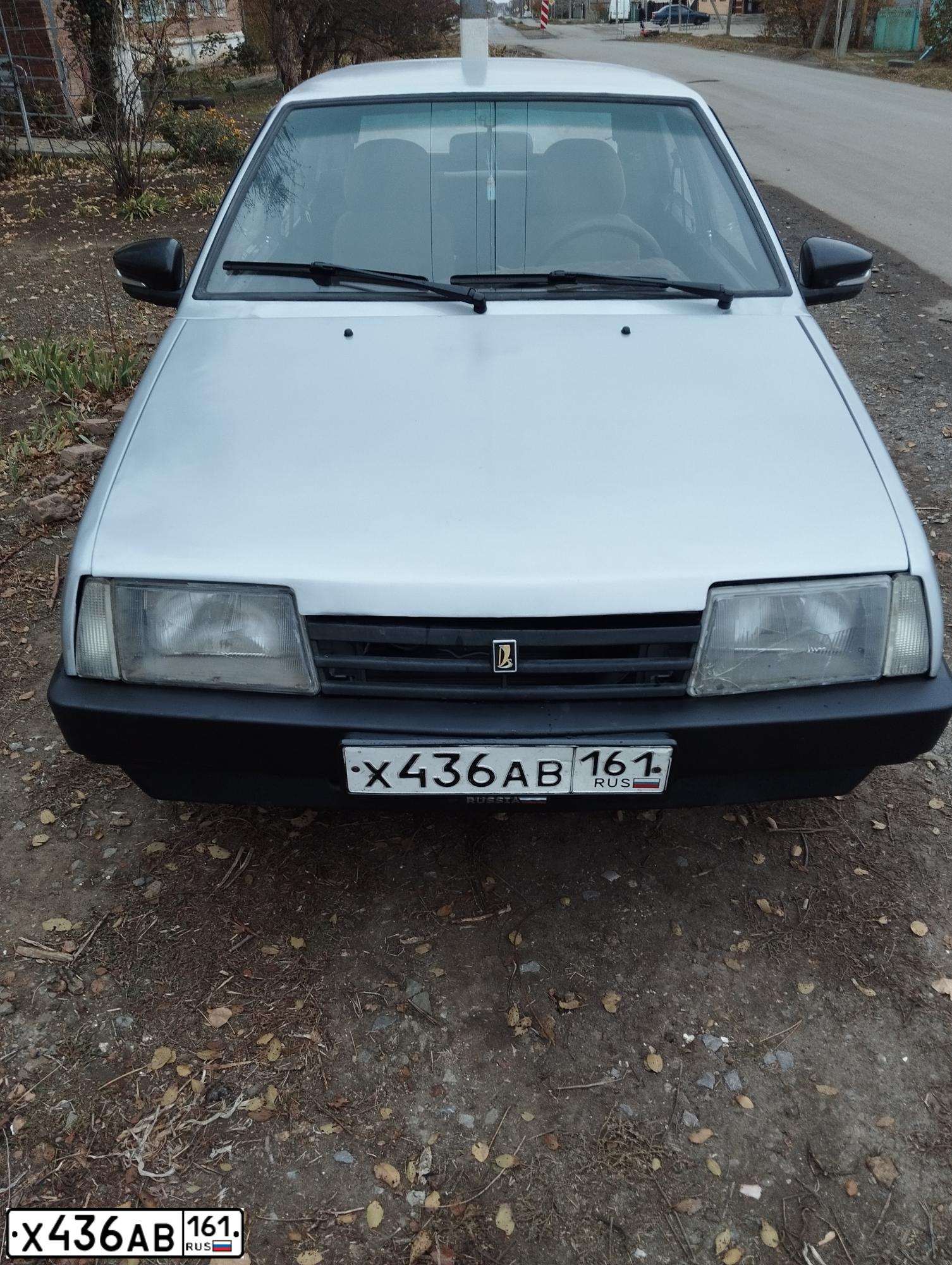 Фото автомобиля LADA 2109 SAMARA, 2005 — госномер Х436АВ161. Цвет: СЕРЕБРИСТЫЙ МЕТАЛЛИК