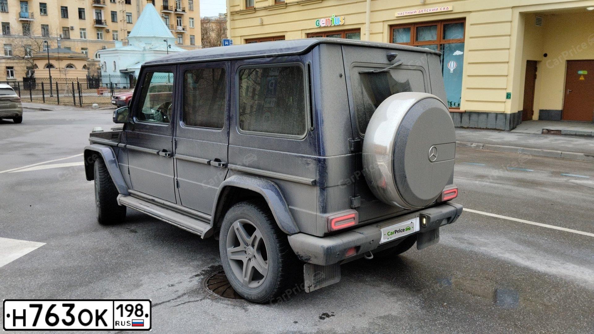 Фото автомобиля MERCEDES-BENZ G350D, 2016 — госномер К386ТК147