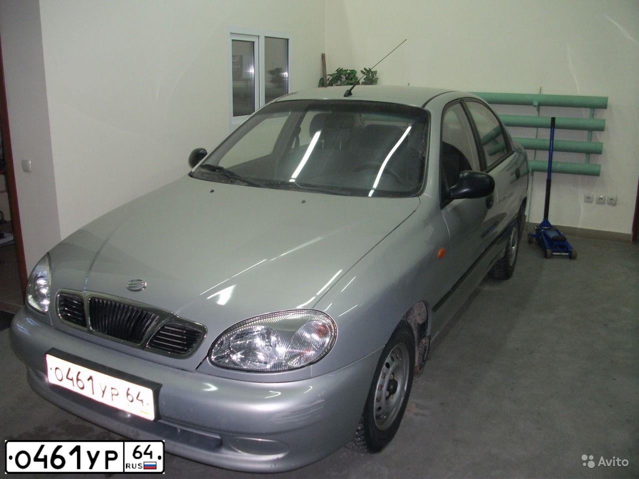 Фото автомобиля ZAZ SENS, 2008 — госномер О461УР64. Цвет: СЕРО ЗЕЛЕНЫЙ