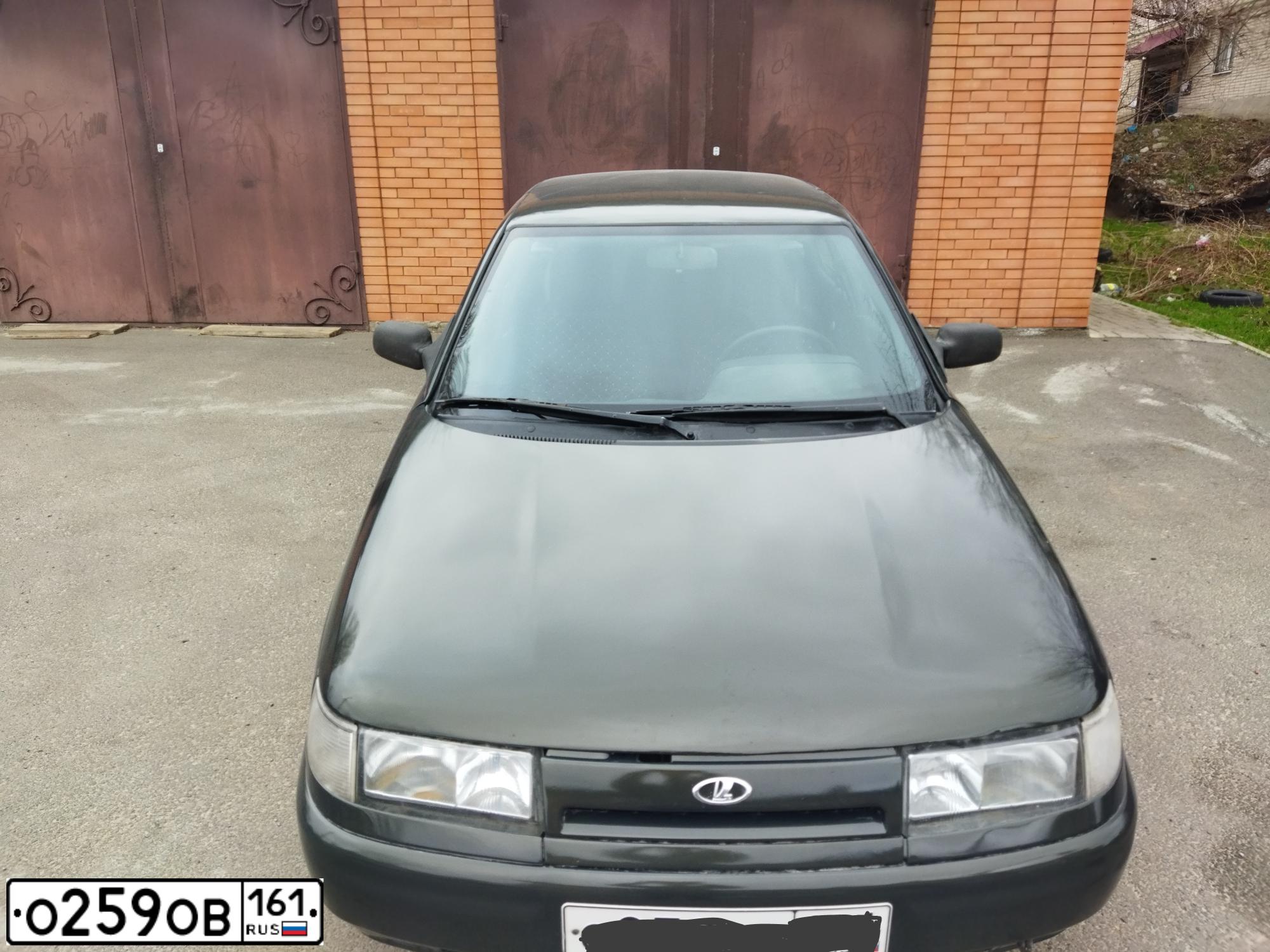 Фото автомобиля LADA 2112 LADA, 2003 — госномер О259ОВ161. Цвет: ЗОЛОТИСТО ТЕМНО-ЗЕЛЕНЫЙ
