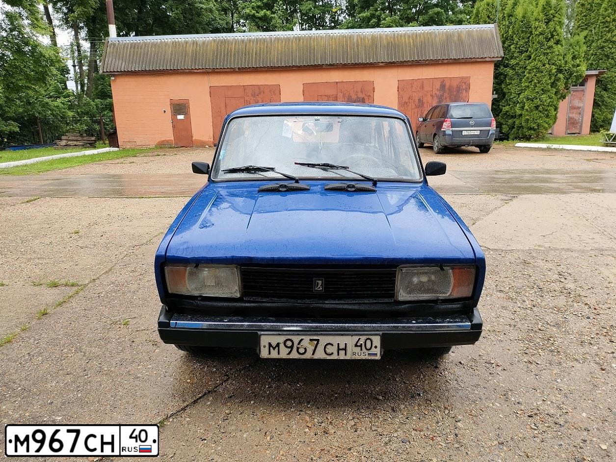 Фото автомобиля LADA 2104, 2007 — госномер М967СН40. Цвет: СИНЕ-ЗЕЛЕНЫЙ