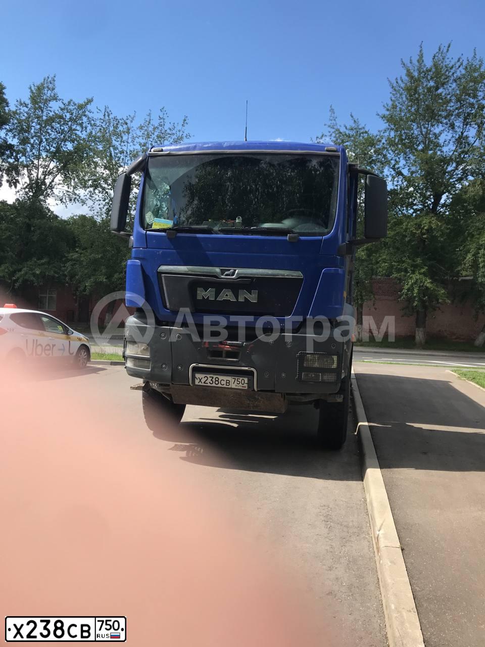 Фото автомобиля MAN TGS, 2017 — госномер Т795УТ790