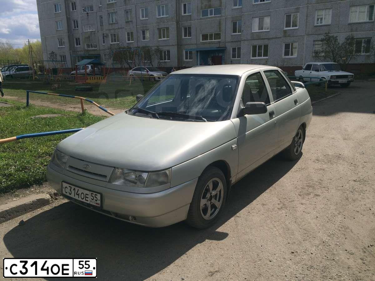 Фото автомобиля LADA 2110, 2005 — госномер А991РР155. Цвет: БЕЛО-СЕРЫЙ