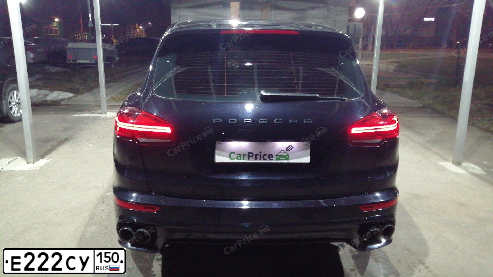 Фото автомобиля PORSCHE CAYENNE, 2015 — госномер С939ТЕ797