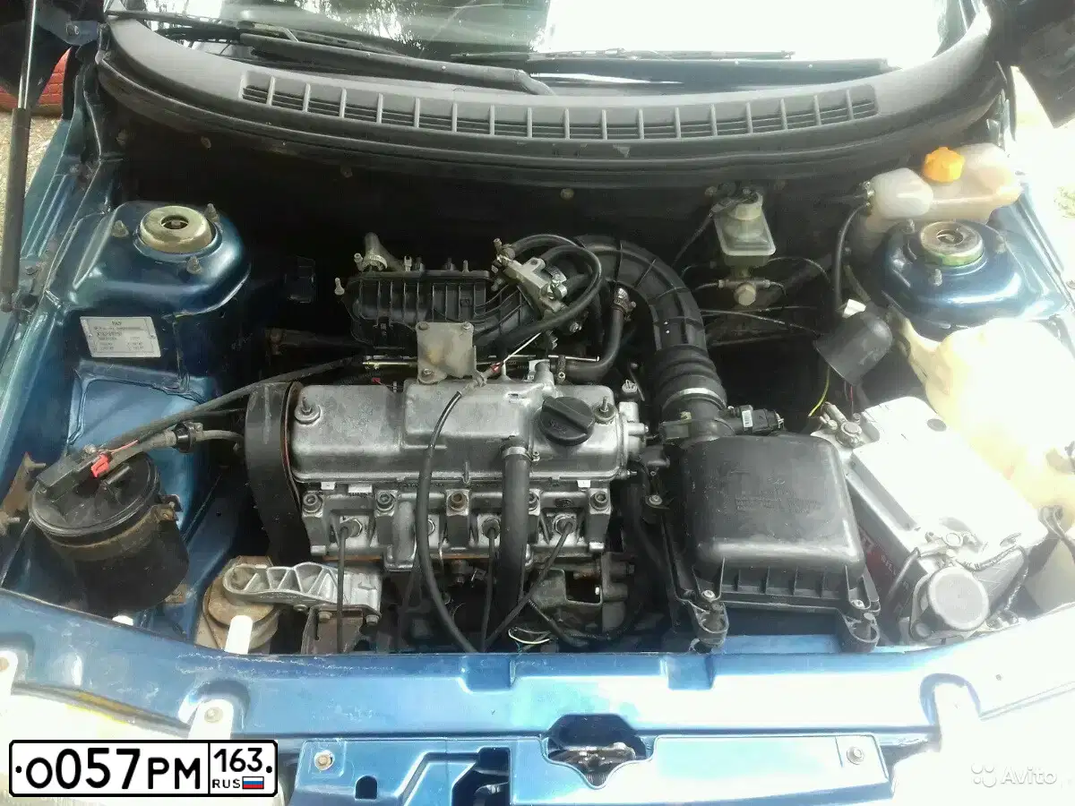Фото автомобиля LADA 2110, 2005 — госномер О057РМ163. Цвет: СИНЕ-ЗЕЛЕНЫЙ