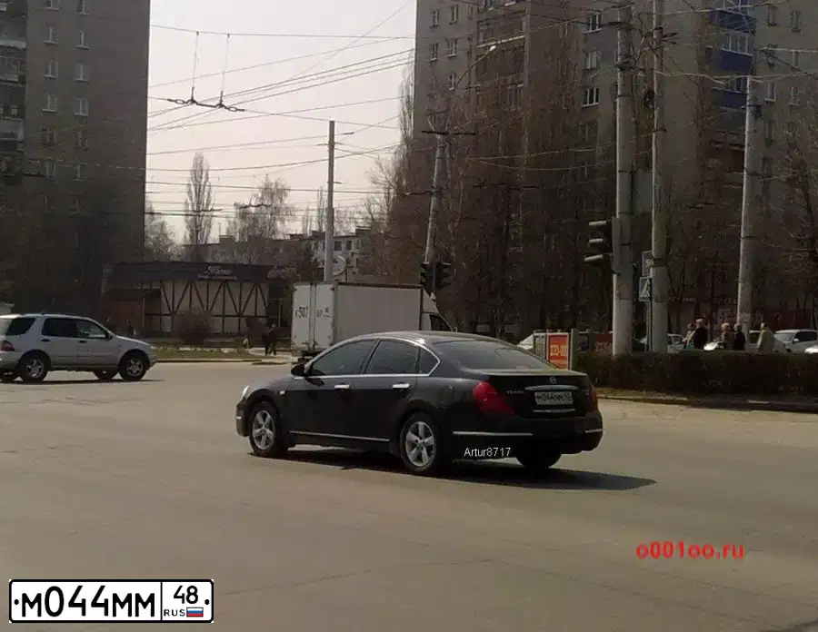 Фото автомобиля NISSAN TEANA, 2006 — госномер М044ММ48